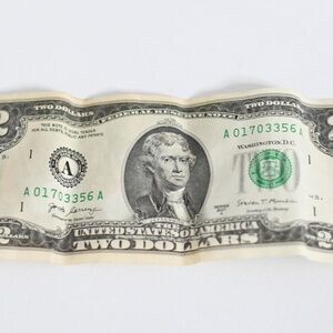$2 Dollar Bill 2007 Series A